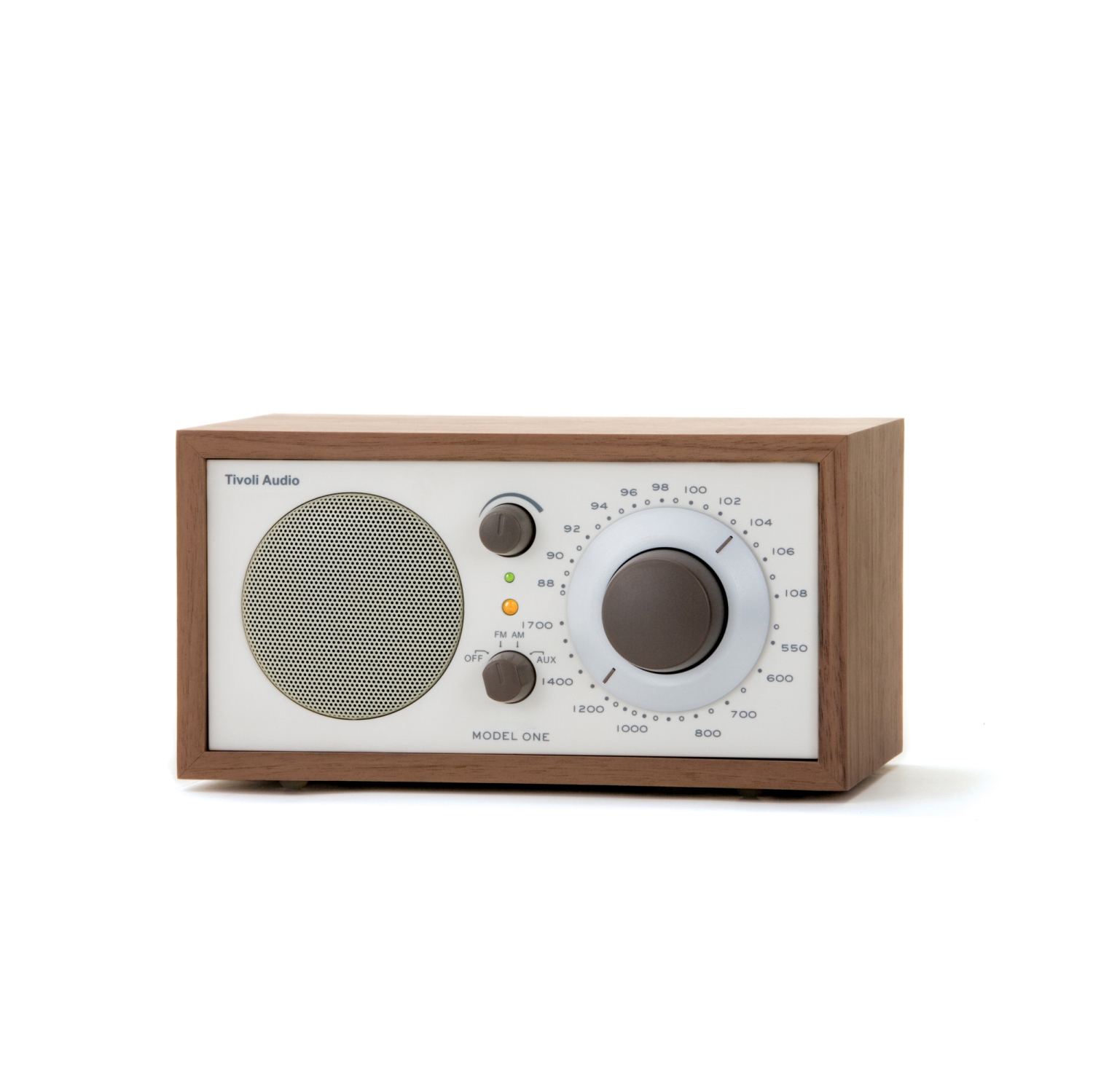 Radio AM/FM de table avec entrée auxiliaire Model One de Tivoli Audio - Noyer classique/Beige
