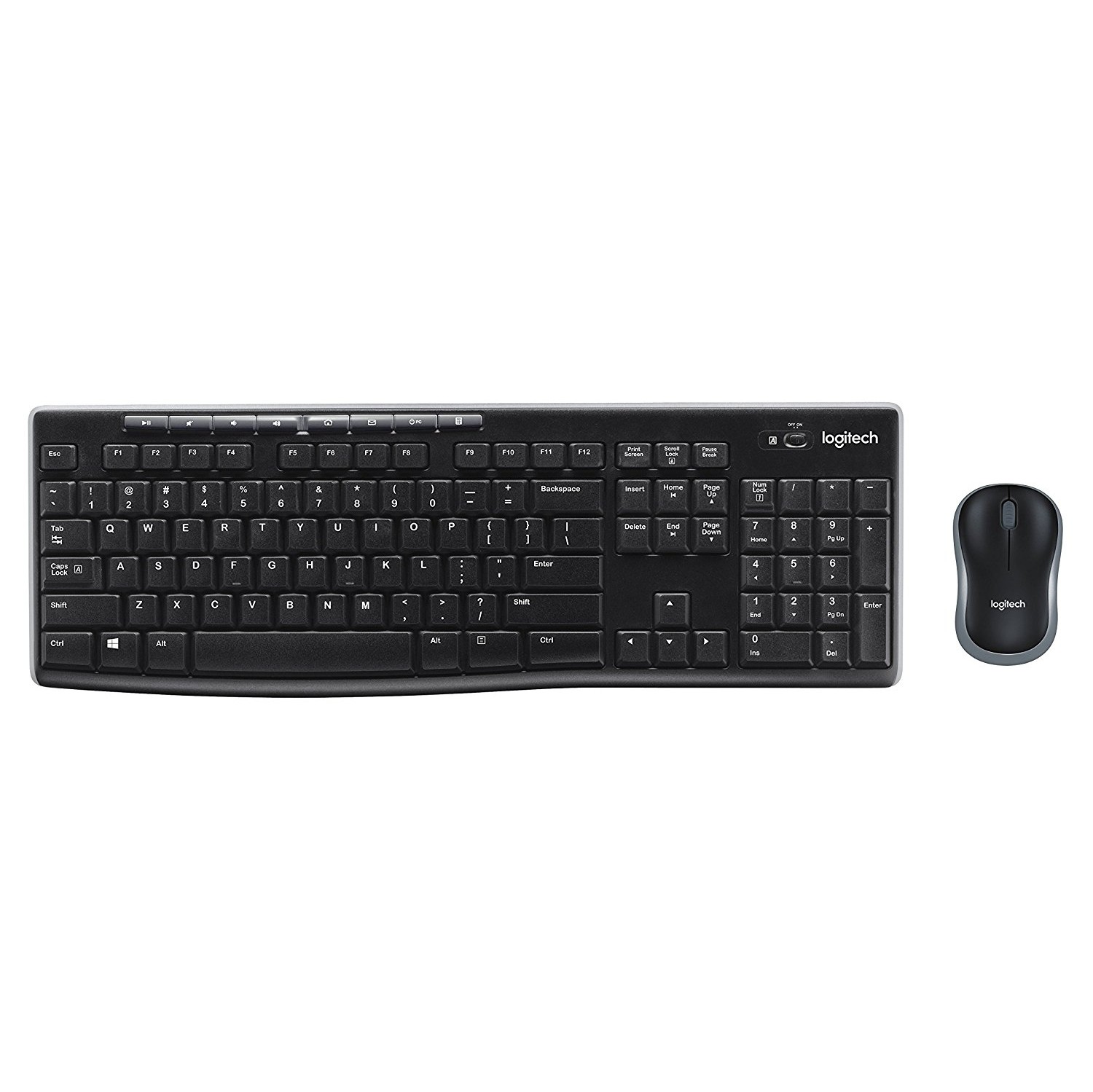 Logitech MK270 Wireless Combo, English