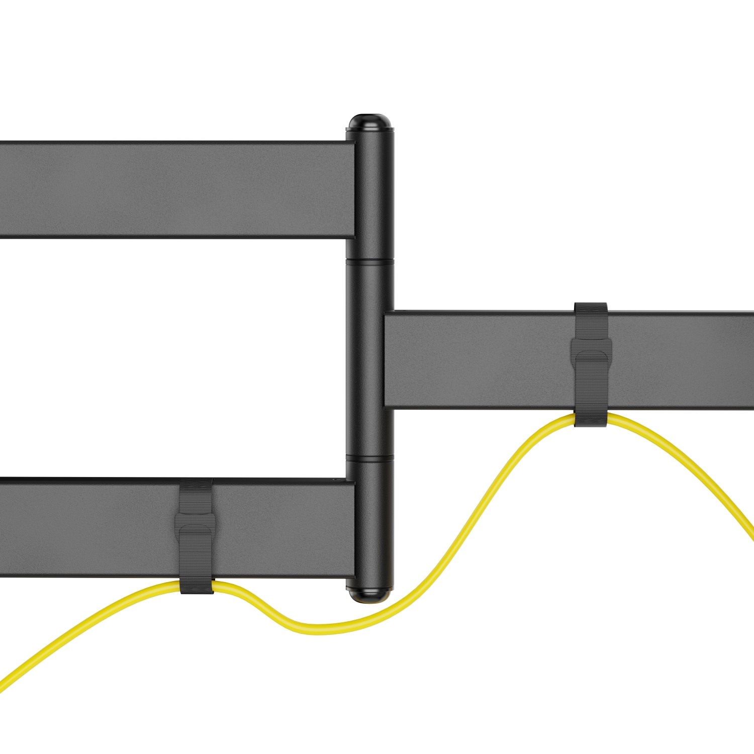 DURAMEX Full Motion LCD LED Plasma TV Wall Mount, Screen Bracket,Max VESA 600 x 400 MM, Fit TV Szie 37" to 90" Weight Limit Upto 50 Kgs / 110 Lbs