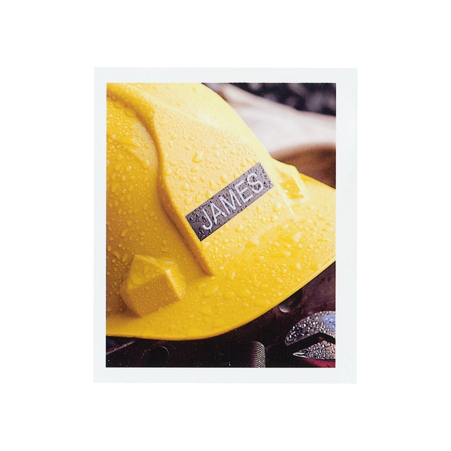 Ruban Brother, blanc sur noir, 12 mm – emballage détail