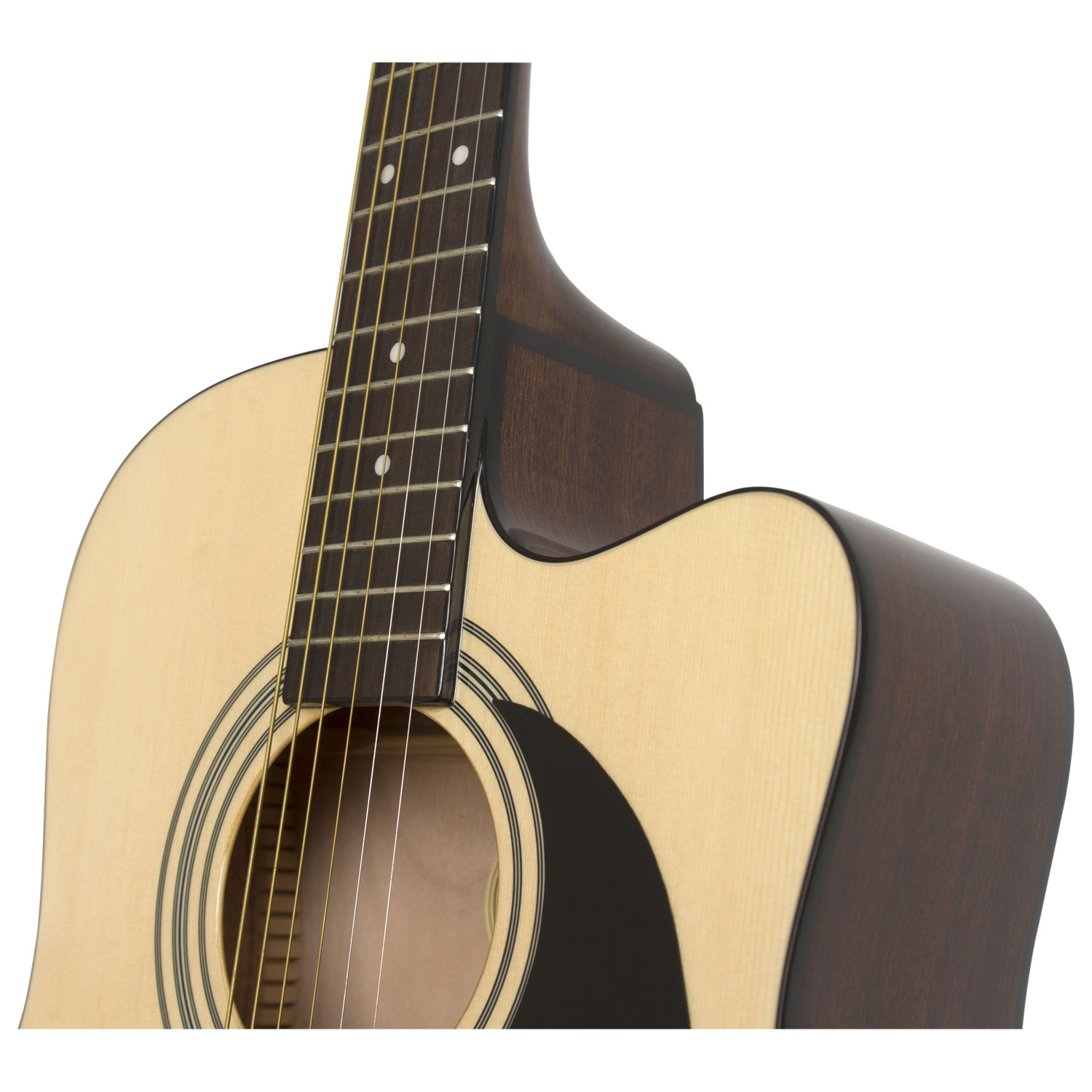 Epiphone FT-100CE Acoustic/Electric Guitar - Natural - Only at Best Buy