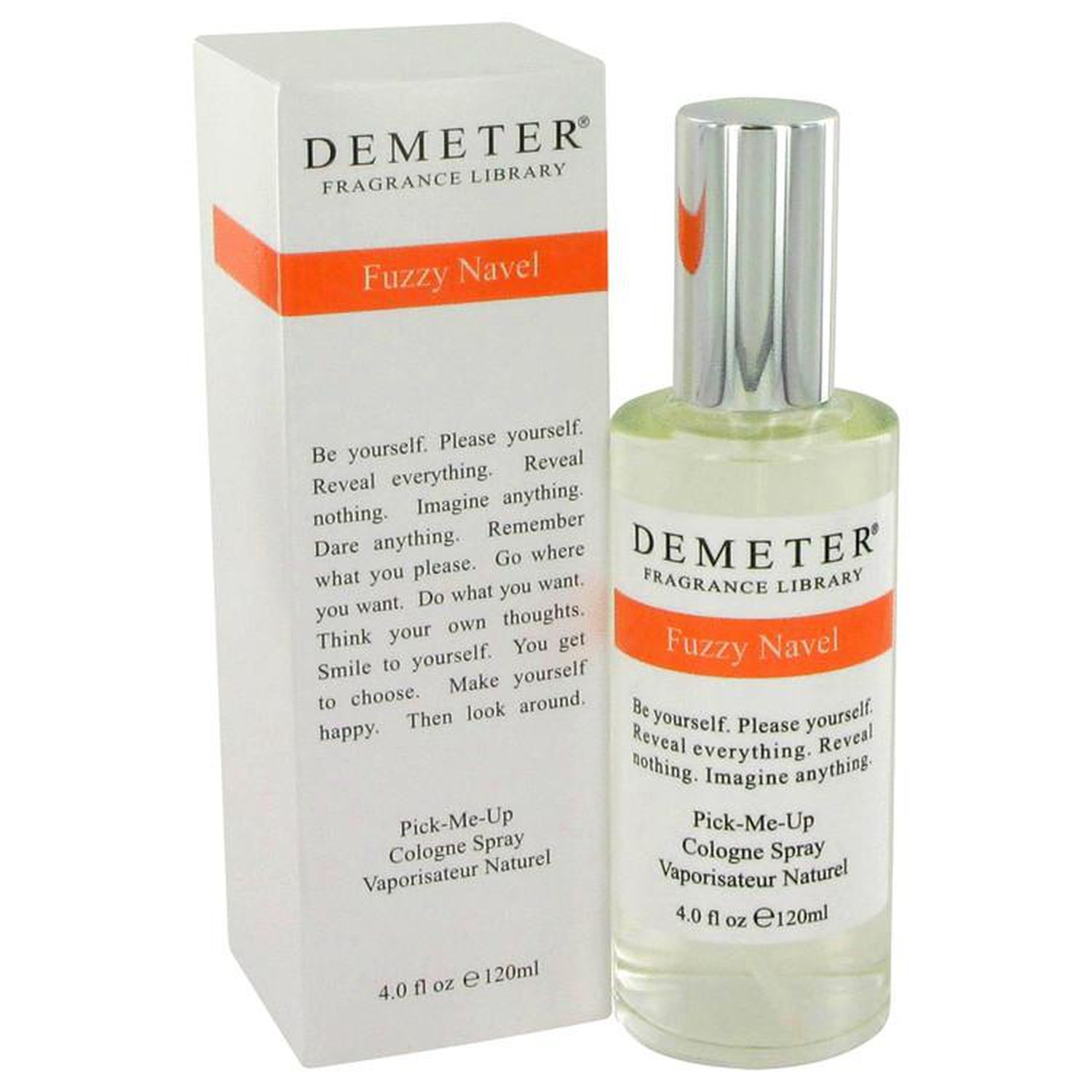 Fuzzy Naval Perfume by Demeter for Women. Pick-me Up Cologne Spray 4.0 Oz / 120 Ml.