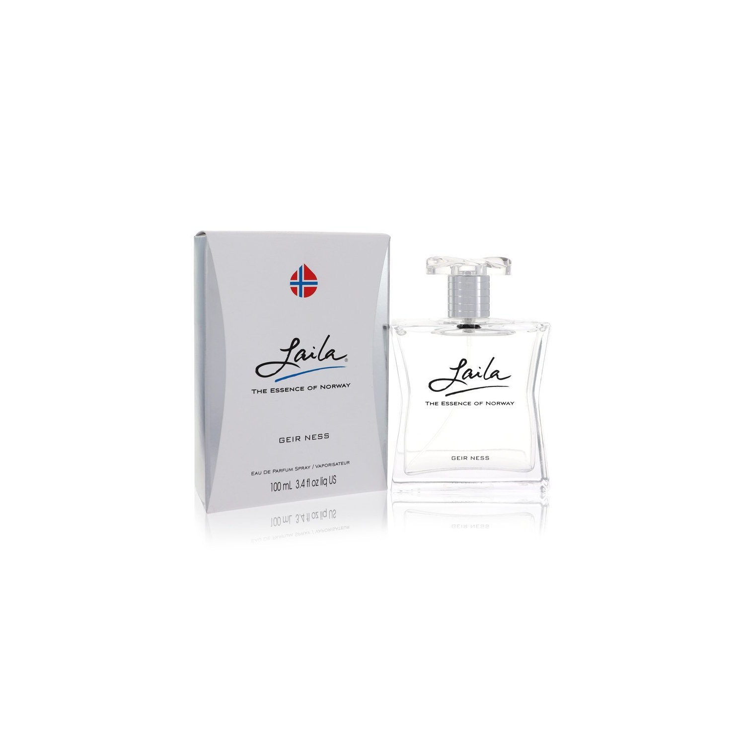 Laila By Geir Ness Eau De Parfum Spray 3.4 Oz new Packaging