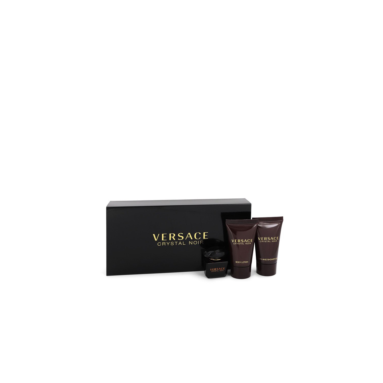 Gianni Versace Gift Set Versace Crystal Noir By Gianni Versace