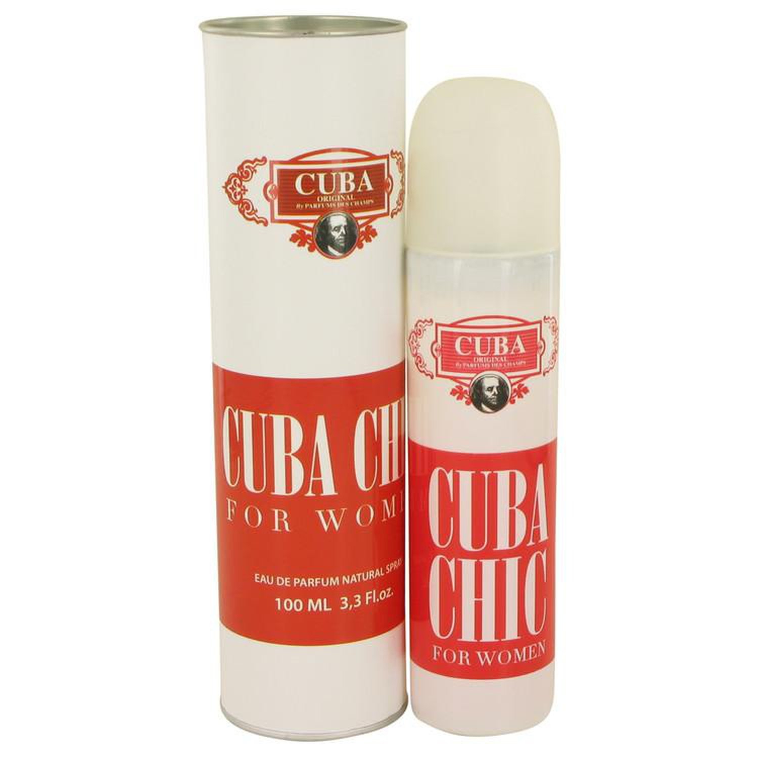 Eau de parfum Cuba Chic de Cuba en vaporisateur 3.3 oz