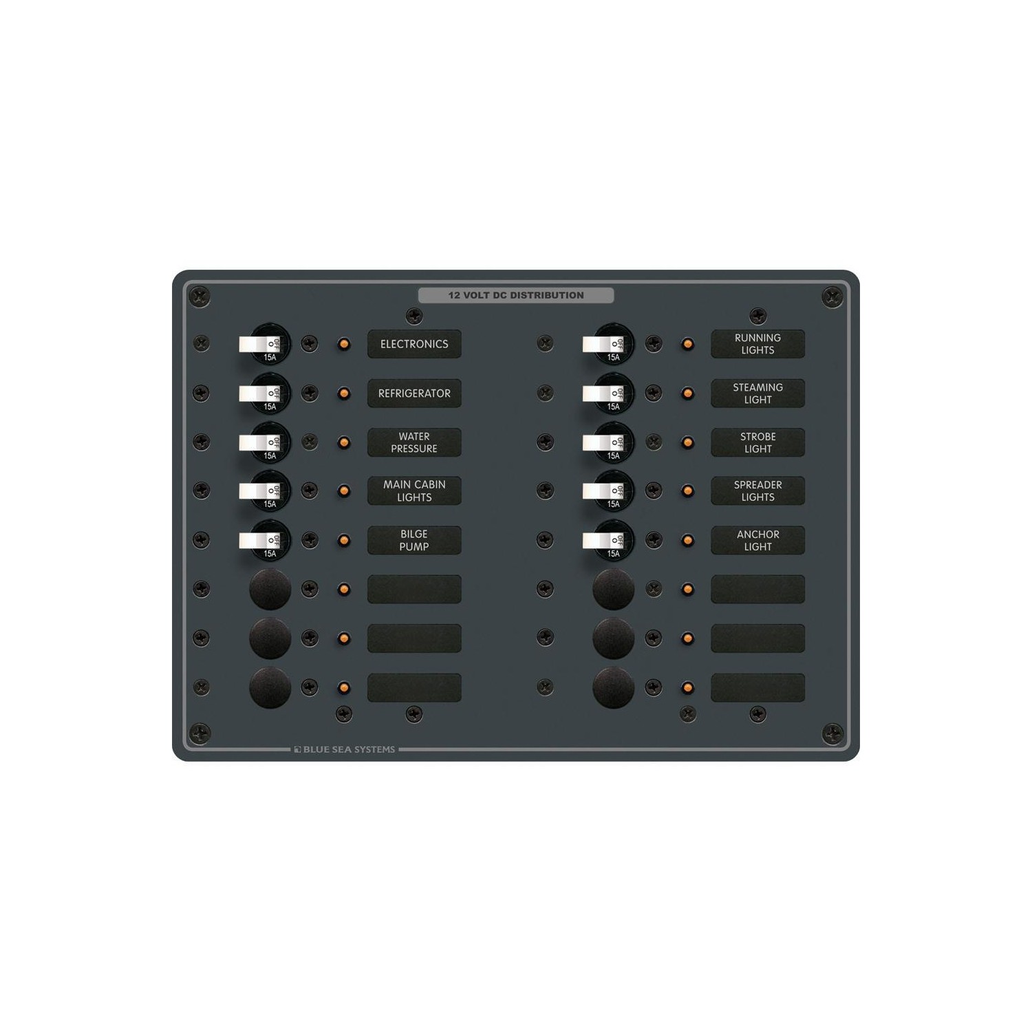 Blue Sea 8377 Panel DC 16 Position