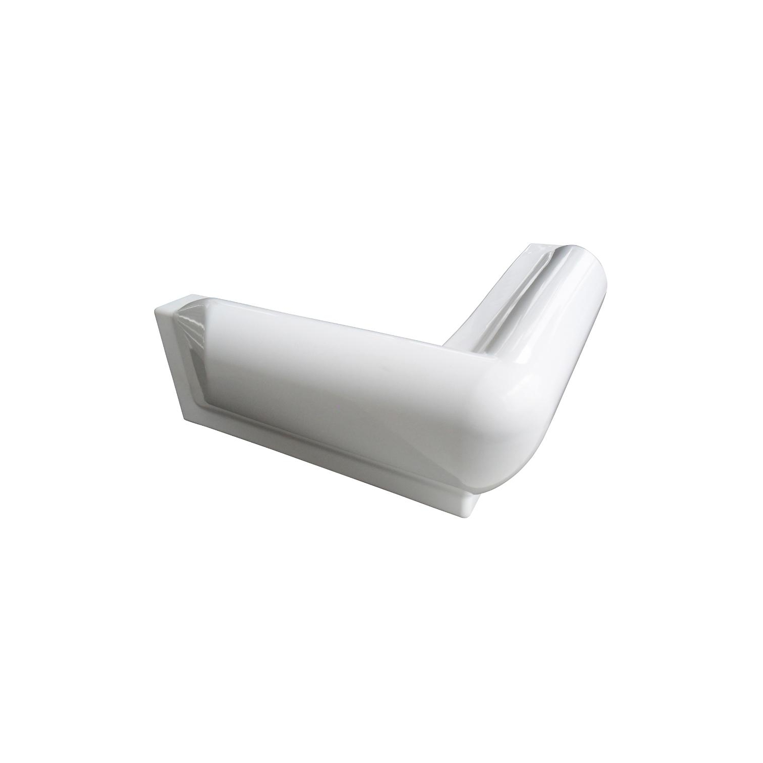 Dock Edge Dock Bumper Corner Dockguard - White