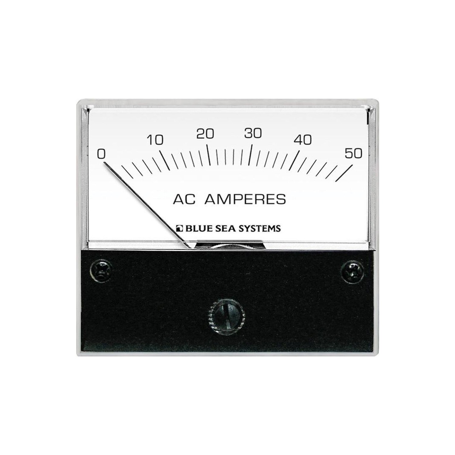 Blue Sea 9630 AC Analog Ammeter 0-50 Amperes AC