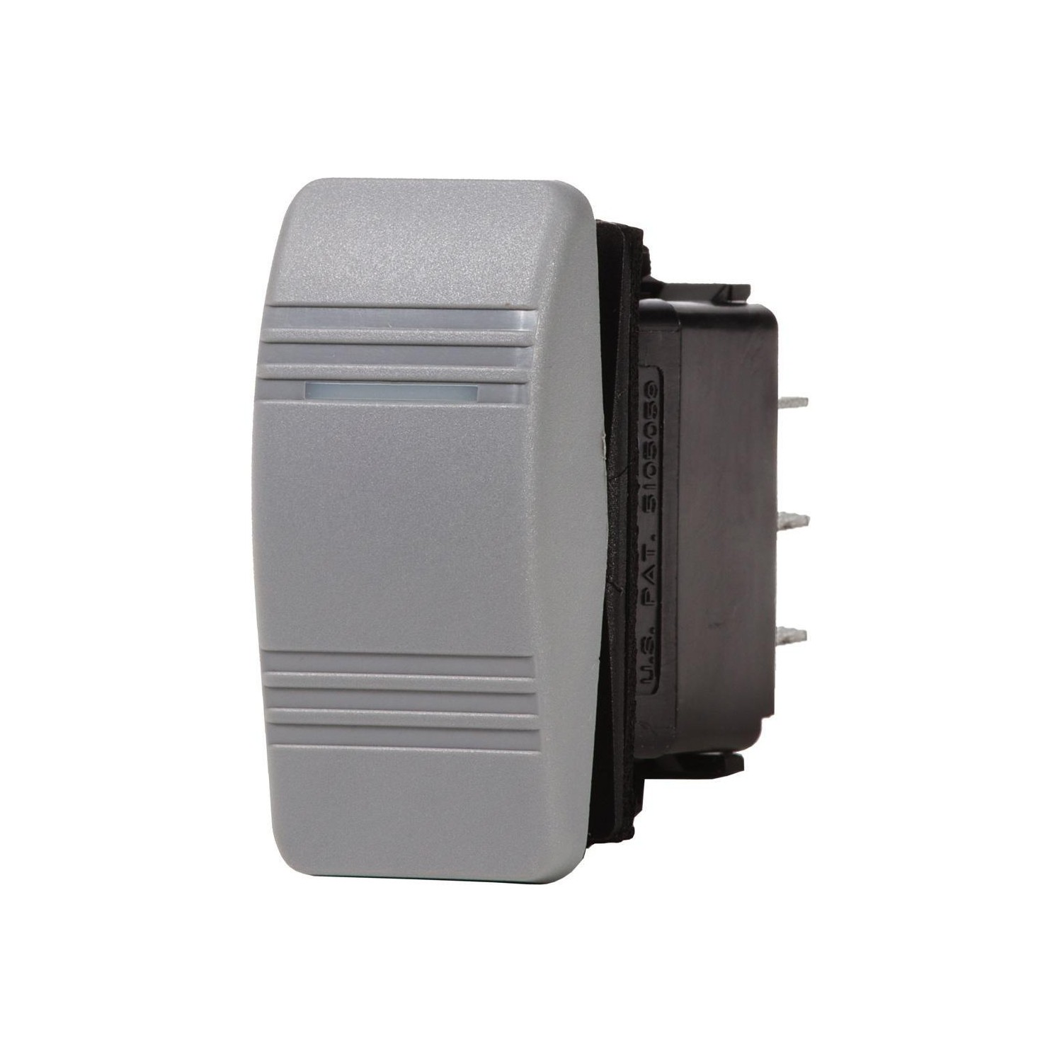 Blue Sea 7944 Contura III Switch SPDT --OFF-ON - Gray