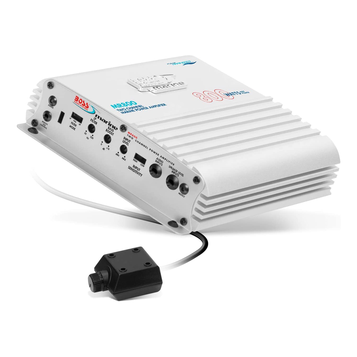 Boss Audio MR800 Marine Power Amplifier 2-Channel MOSFET Bridgeable