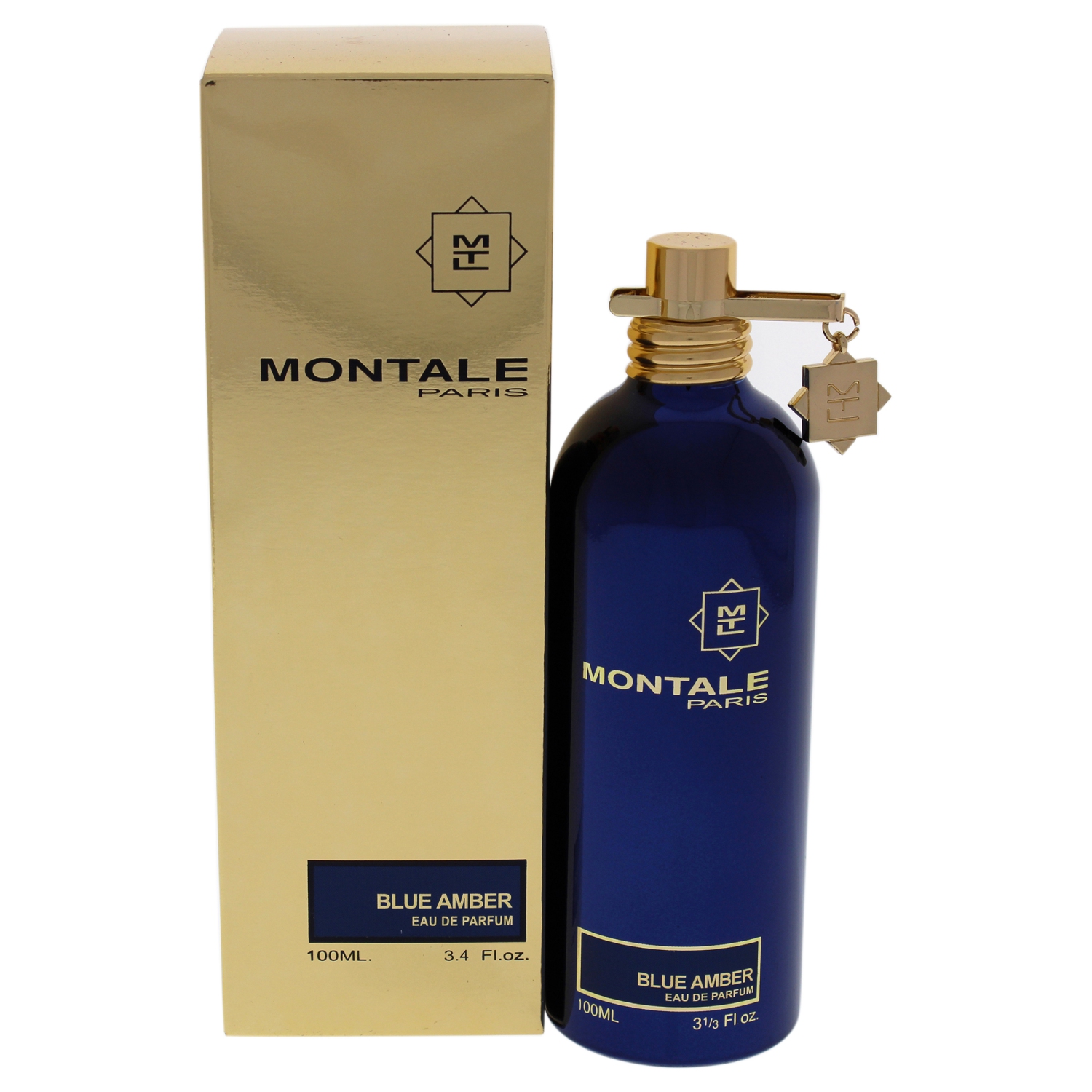 Montale Paris Blue Amber By Montale Eau De Parfum Spray 3.4 Oz