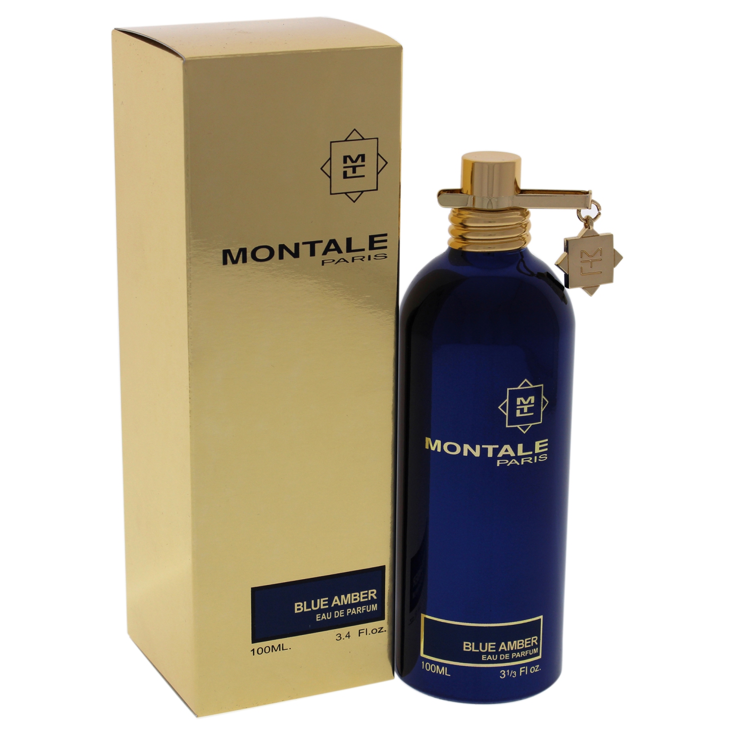 Montale Paris Blue Amber By Montale Eau De Parfum Spray 3.4 Oz