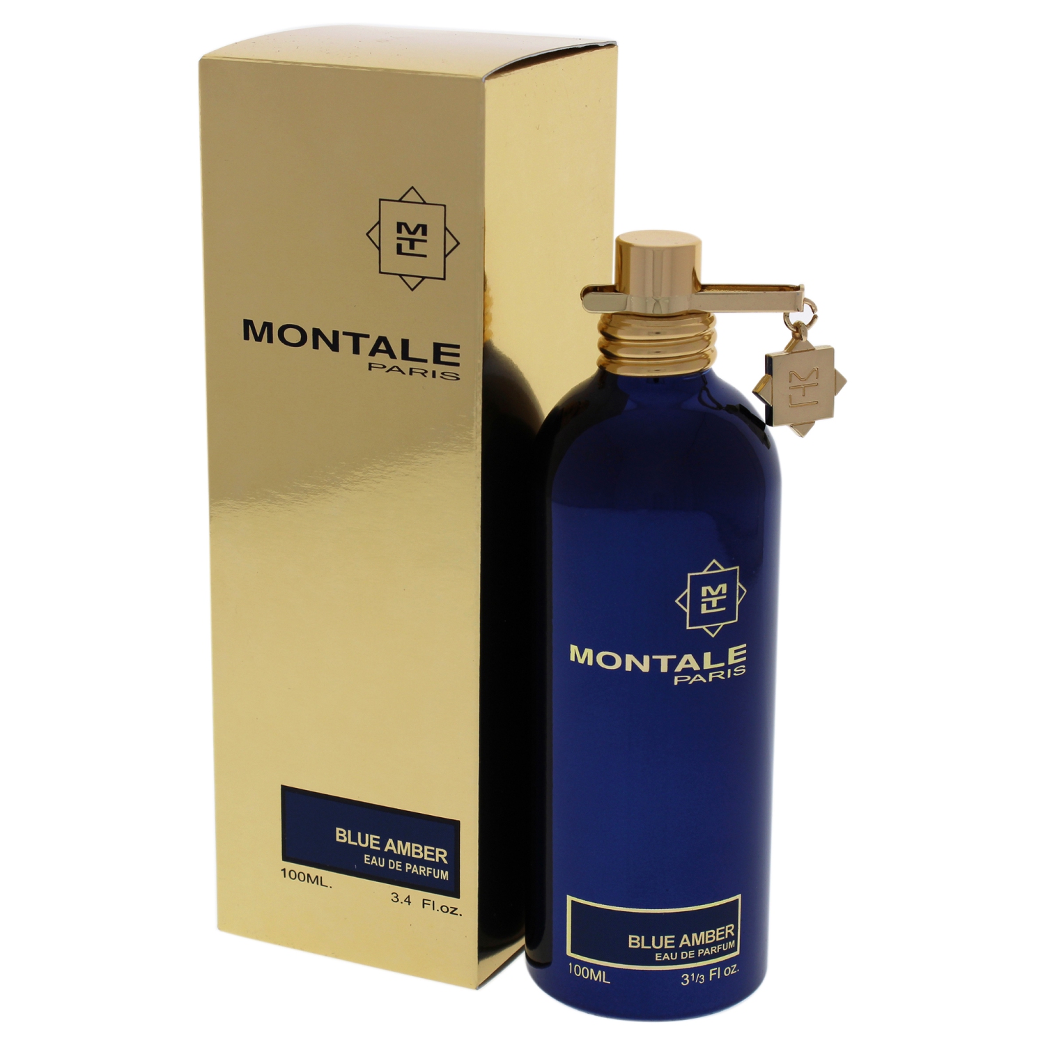 Montale Paris Blue Amber By Montale Eau De Parfum Spray 3.4 Oz