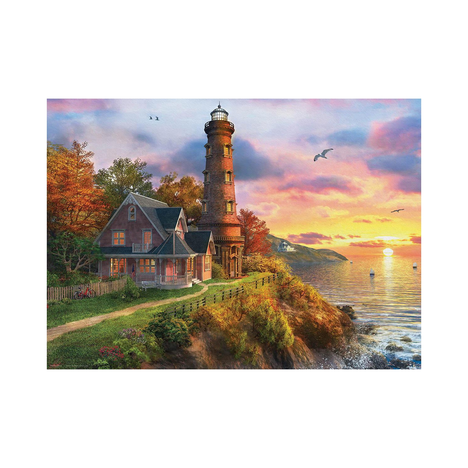 The Old Lighthouse de 1000 pièces de Dominic Davison