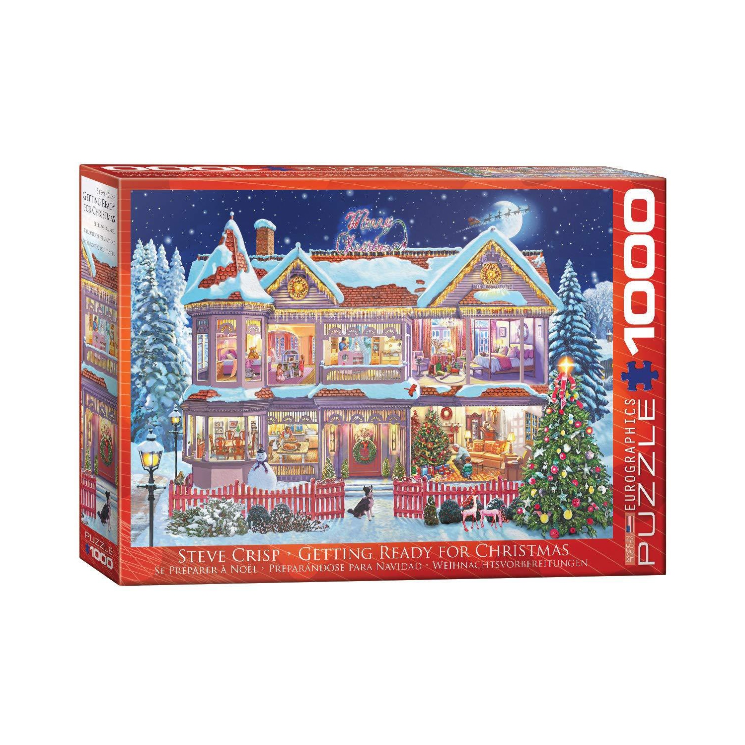 Getting Ready Christmas by Steve Crisp 1000-Piece Puzzle