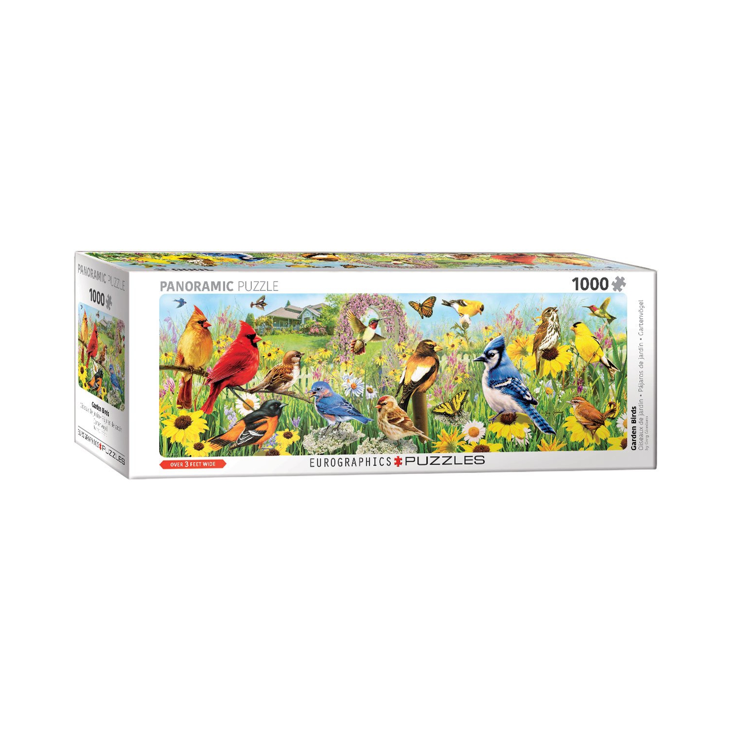 Garden Birds by Greg Giordano 1000-Piece Puzzle