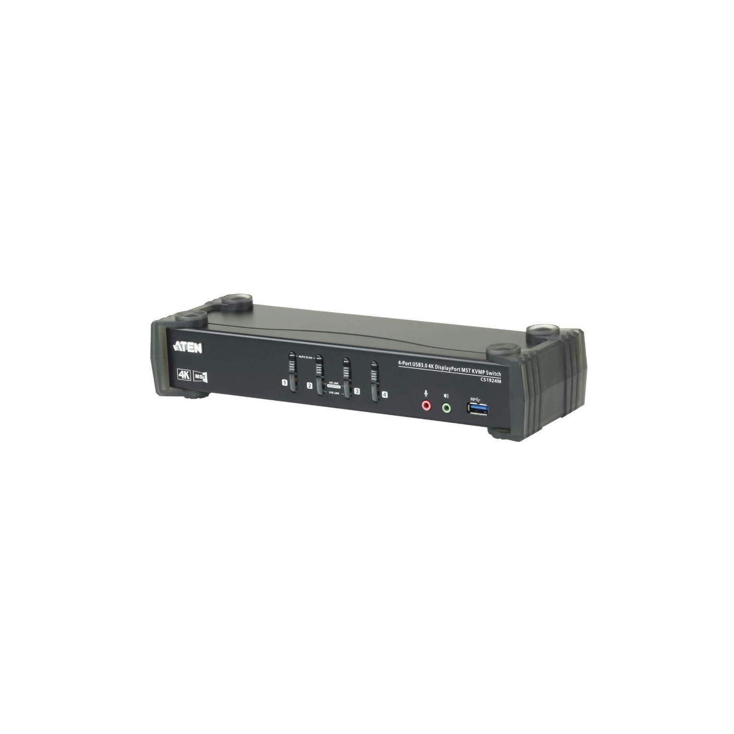 ATEN SWITCH 4-PORT USB3.0 4K MST KVMP