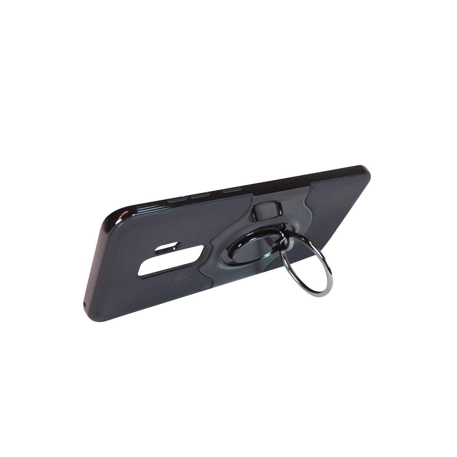 Étui rigide ajusté d’Exian pour Galaxy S9 plus de Samsung - Noir