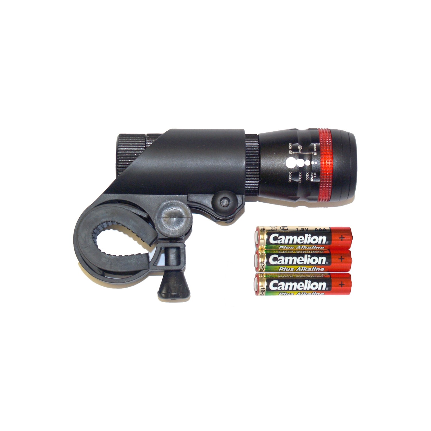 3 Watt Cree XP-E LED Flashlight with Bike Mount