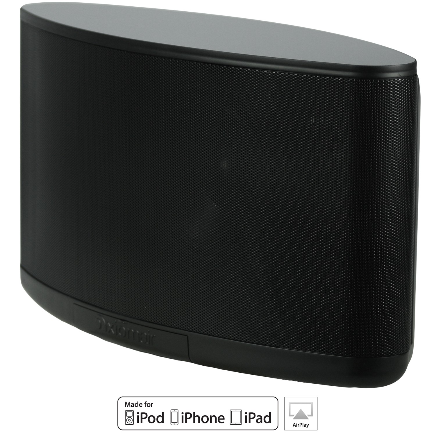 AxiomAir Portable Wireless Wifi Speaker - Black with Microphone Inputs and 18 Hour Battery