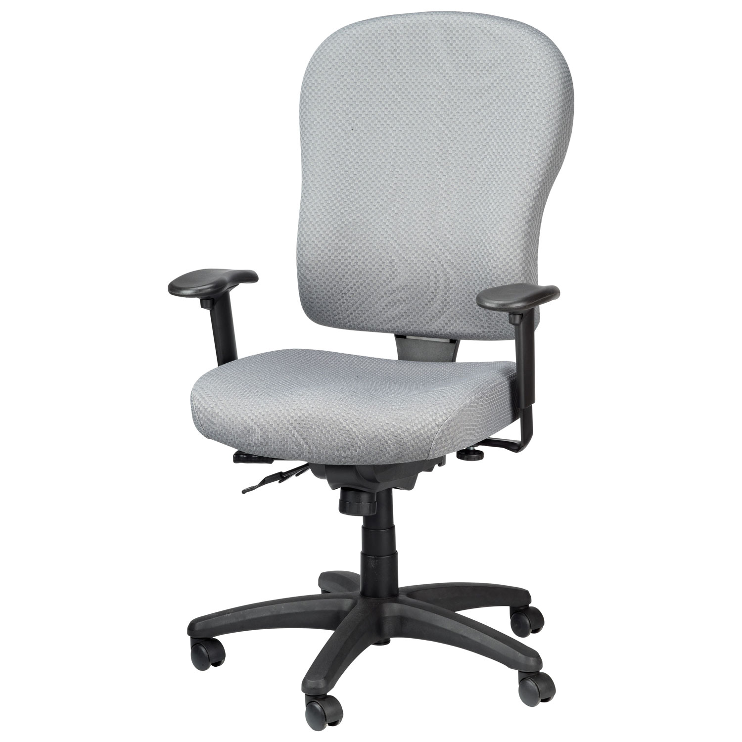 Temp By Raynor Tempur-Pedic Ergonomic High-Back Fabric Office Chair - Grey