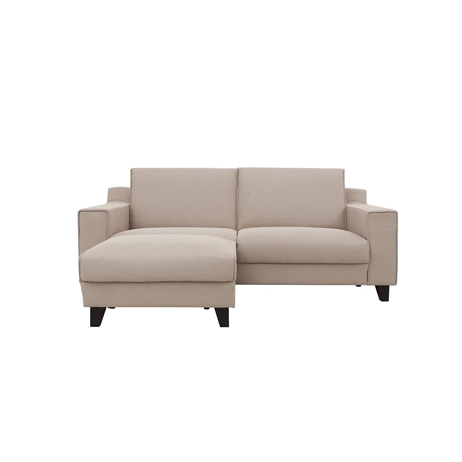 Causeuse élégante avec pouf assorti