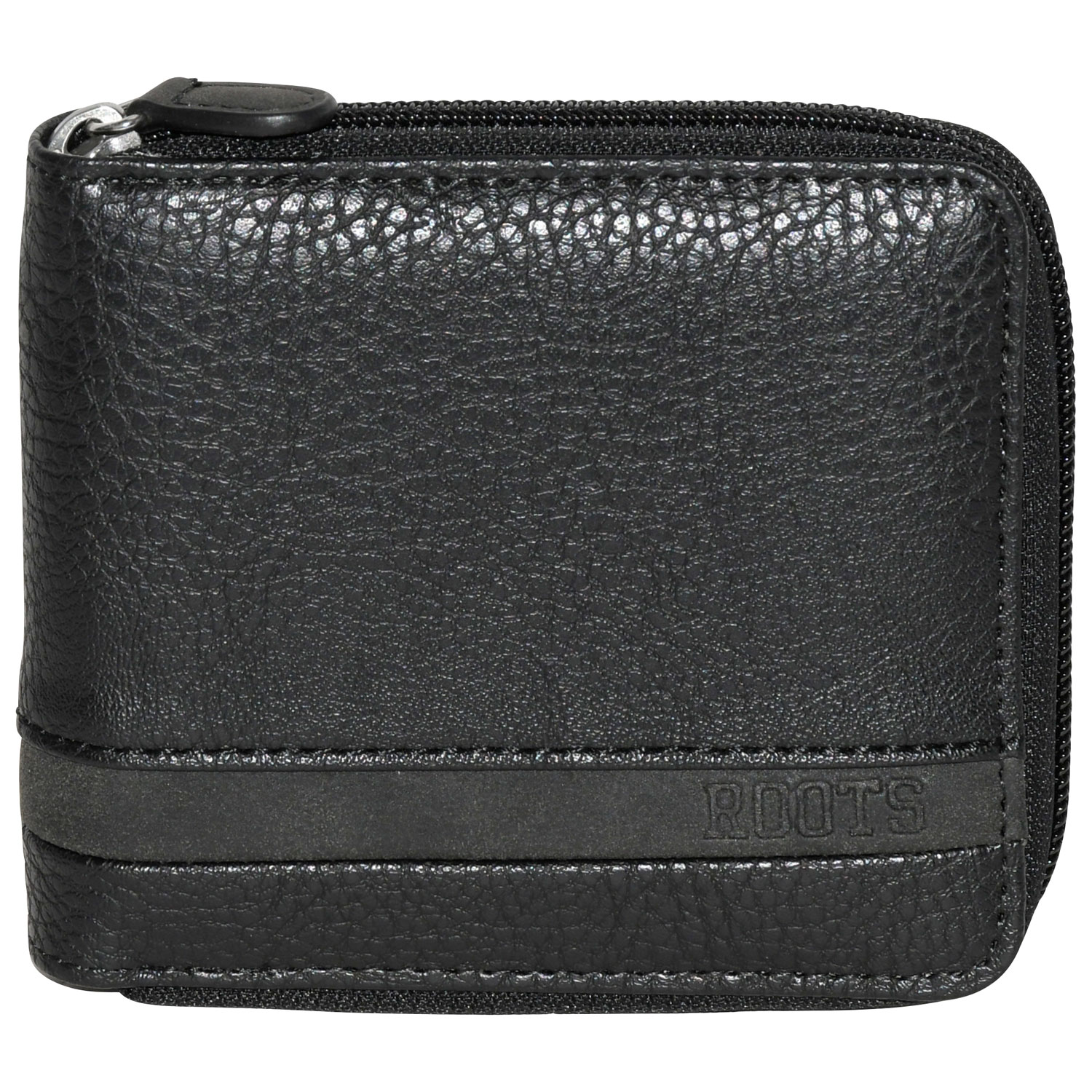 Roots Roughing It Bi-fold Wallet - Black