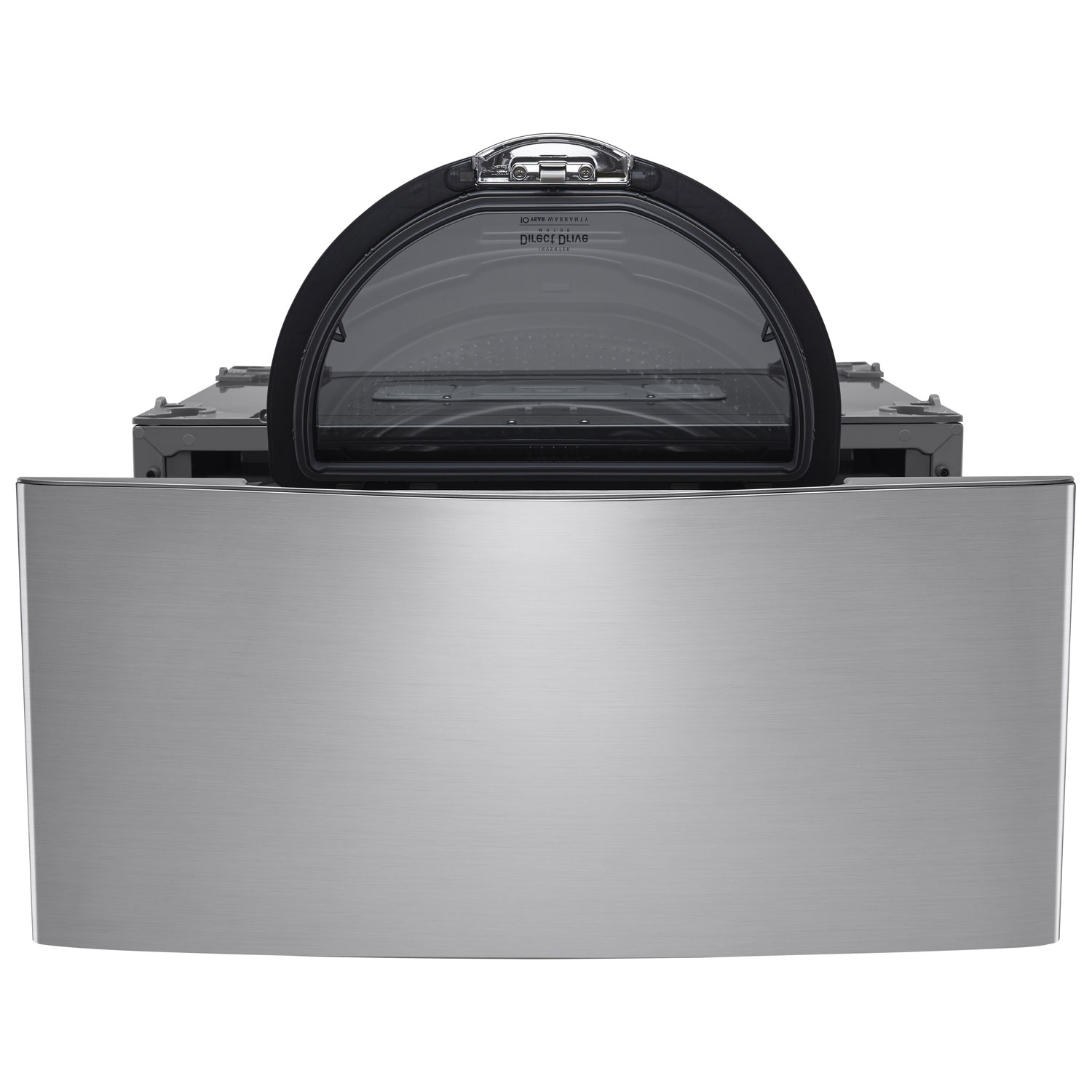 27 po 1,1 pi³ SideKick de LG pour Laveuse sur socle - Inox - BO - Parfait état