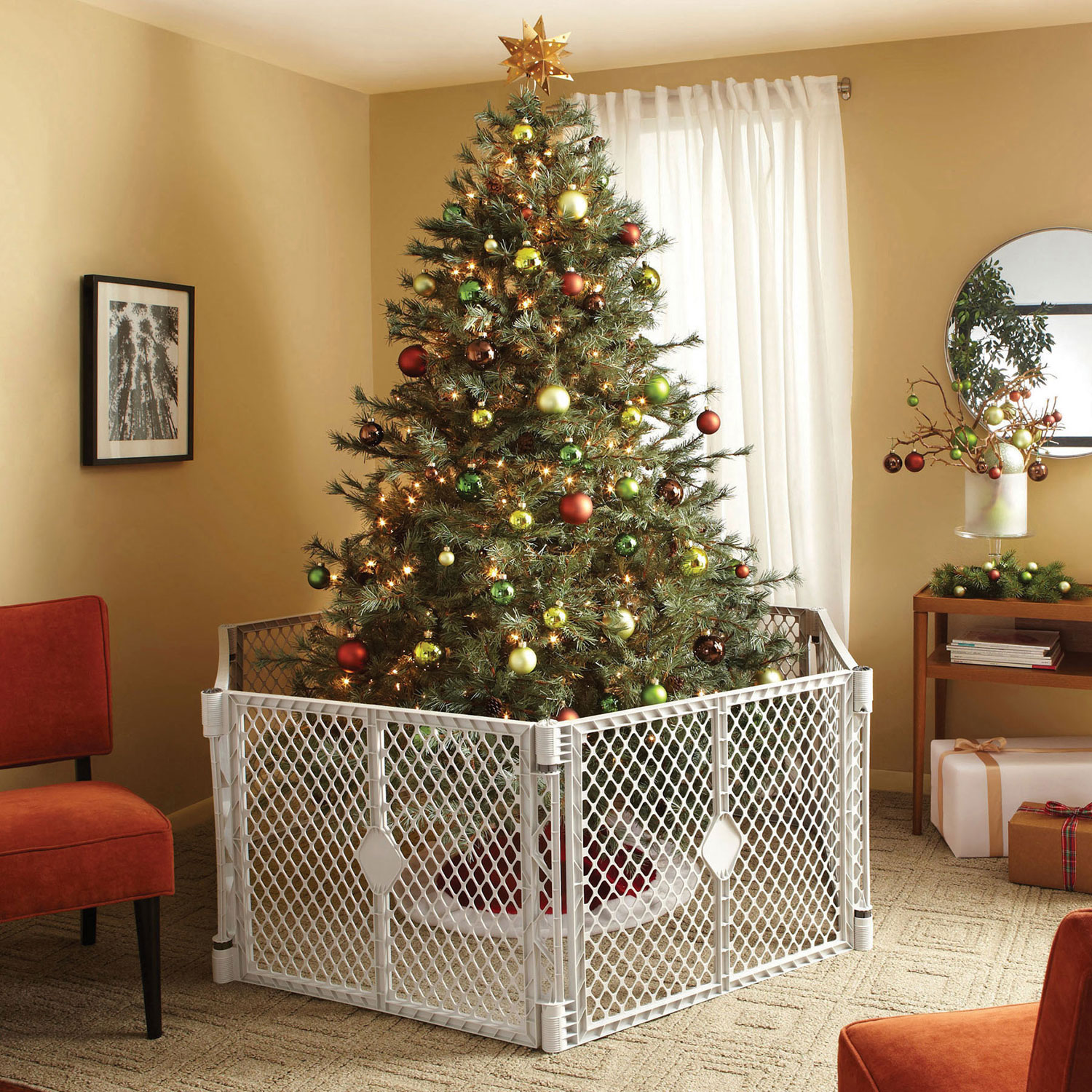 Barrière de sécurité indépendante Superyard XT de North States - Gris