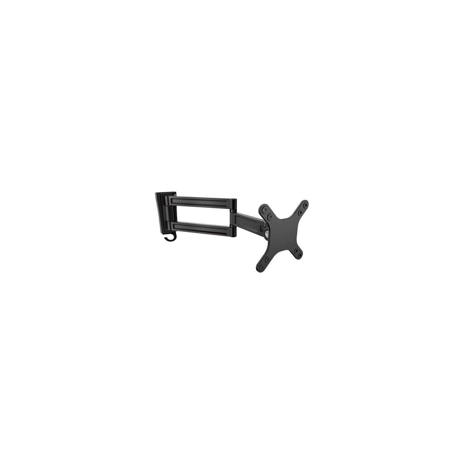 StarTech 13'' - 34" Dual Swivel Wall Mount Monitor Arm - Black -