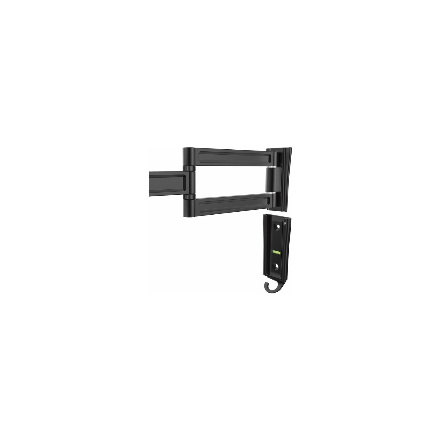StarTech 13'' - 34" Dual Swivel Wall Mount Monitor Arm - Black -
