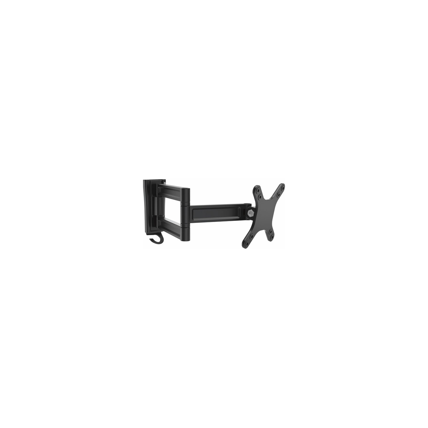 StarTech 13'' - 34" Dual Swivel Wall Mount Monitor Arm - Black -