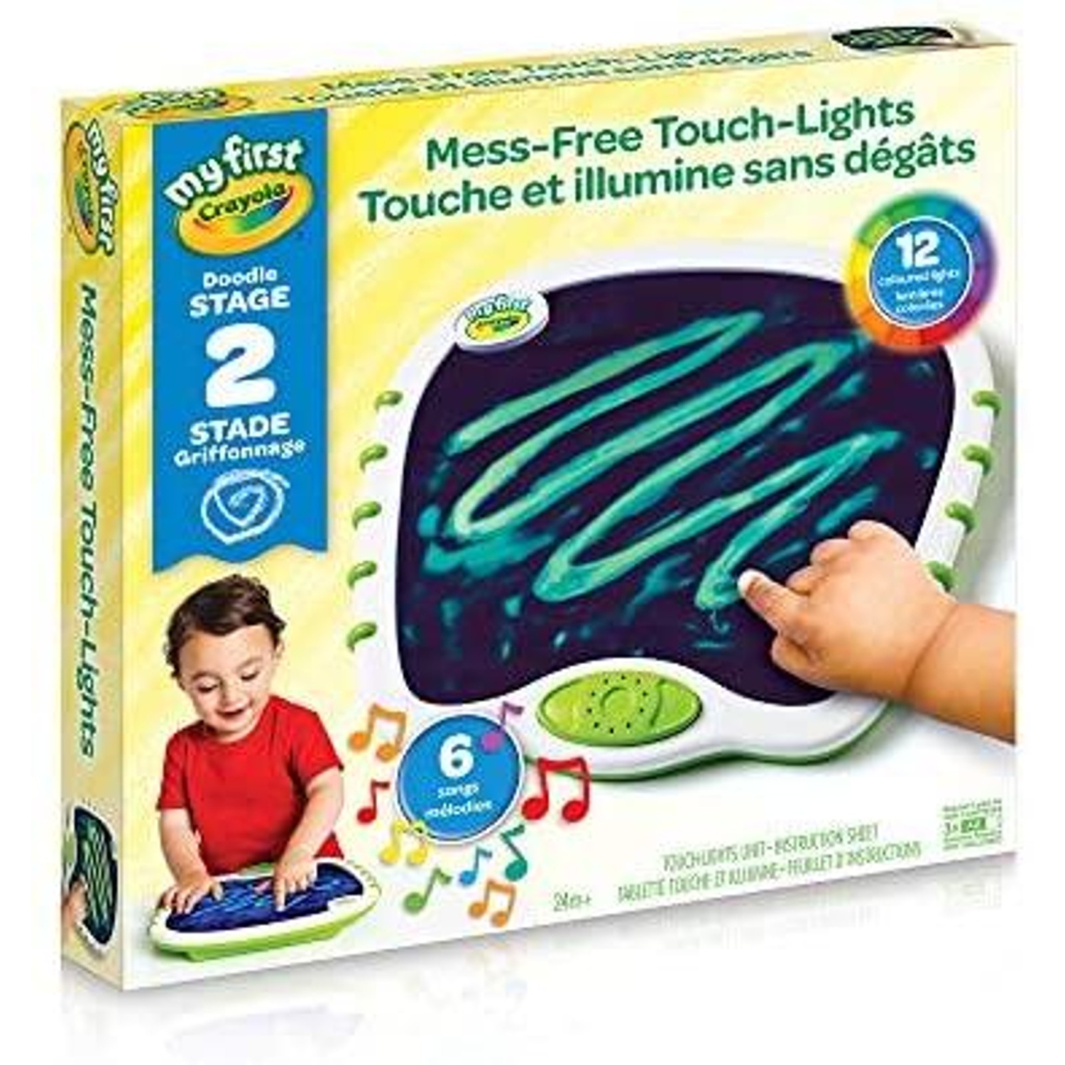 Crayola - 80-6091 | Mess-Free Touch Lights