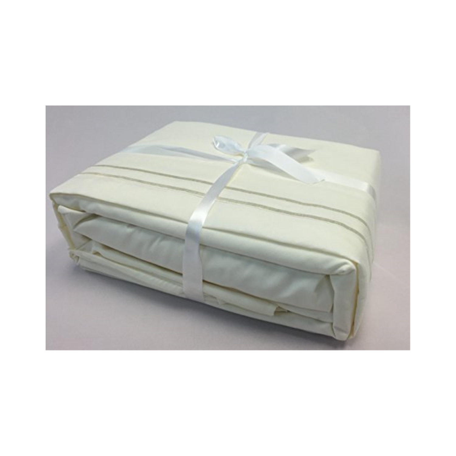 CONFORT ÉGYPTIEN – Ensemble de draps légers soyeux – Micro brossé – Passe profonde – Ensemble de 4 pièces