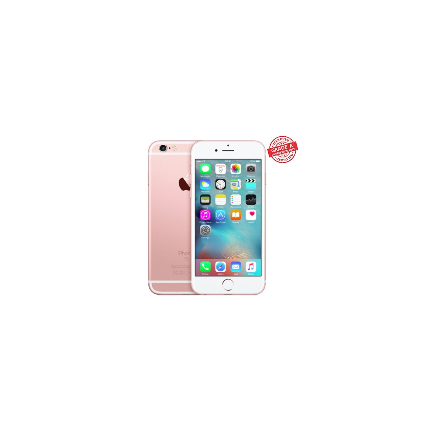 Refurbished (Good) - Apple iPhone 6S 16GB Smartphone - RoseGold - Unlocked - Grade A