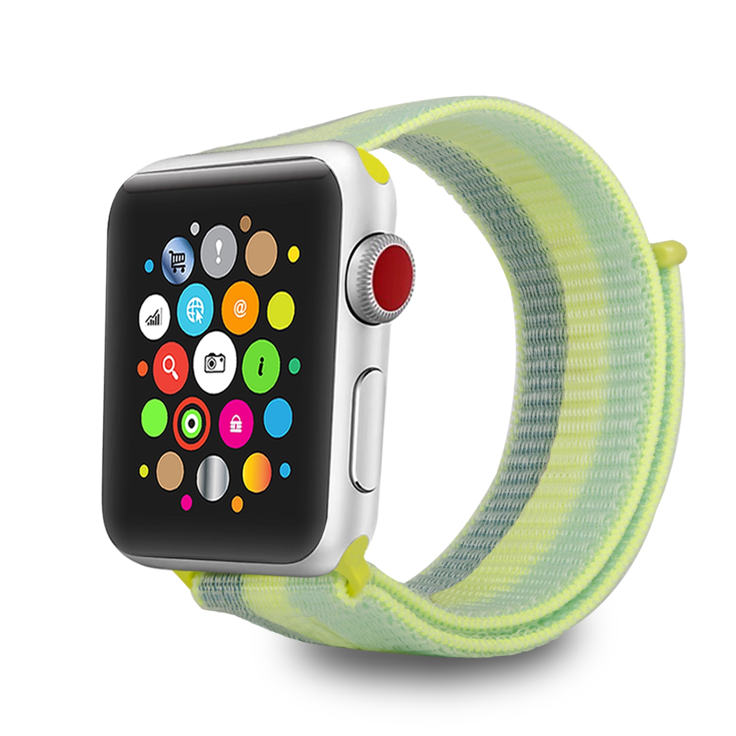 Soft Breathable Woven Nylon Replacement Sport Loop Band for Apple Watch  Series 1/2/3/4/5/6/7 42MM 44MM 45MM | Best Buy Canada