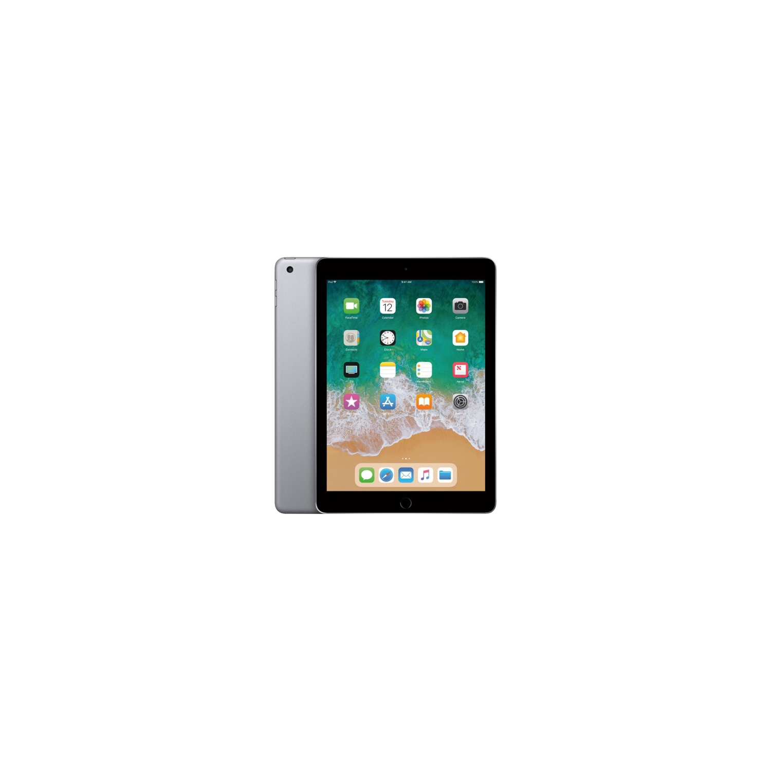 Refurbished (Good) - Apple iPad 5 Fifth Generation (2017 Model) 9.7in Wifi only 32gb in Silver, [Certified Refurbished]