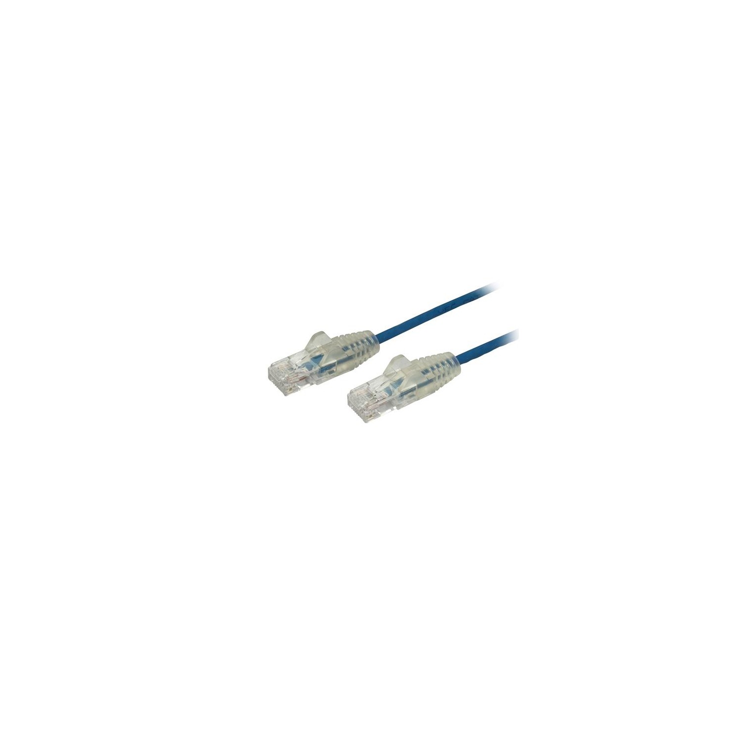 StarTech 10 ft Blue Cat6 / Cat 6 Ethernet Cable - Slim - Snagless 10ft