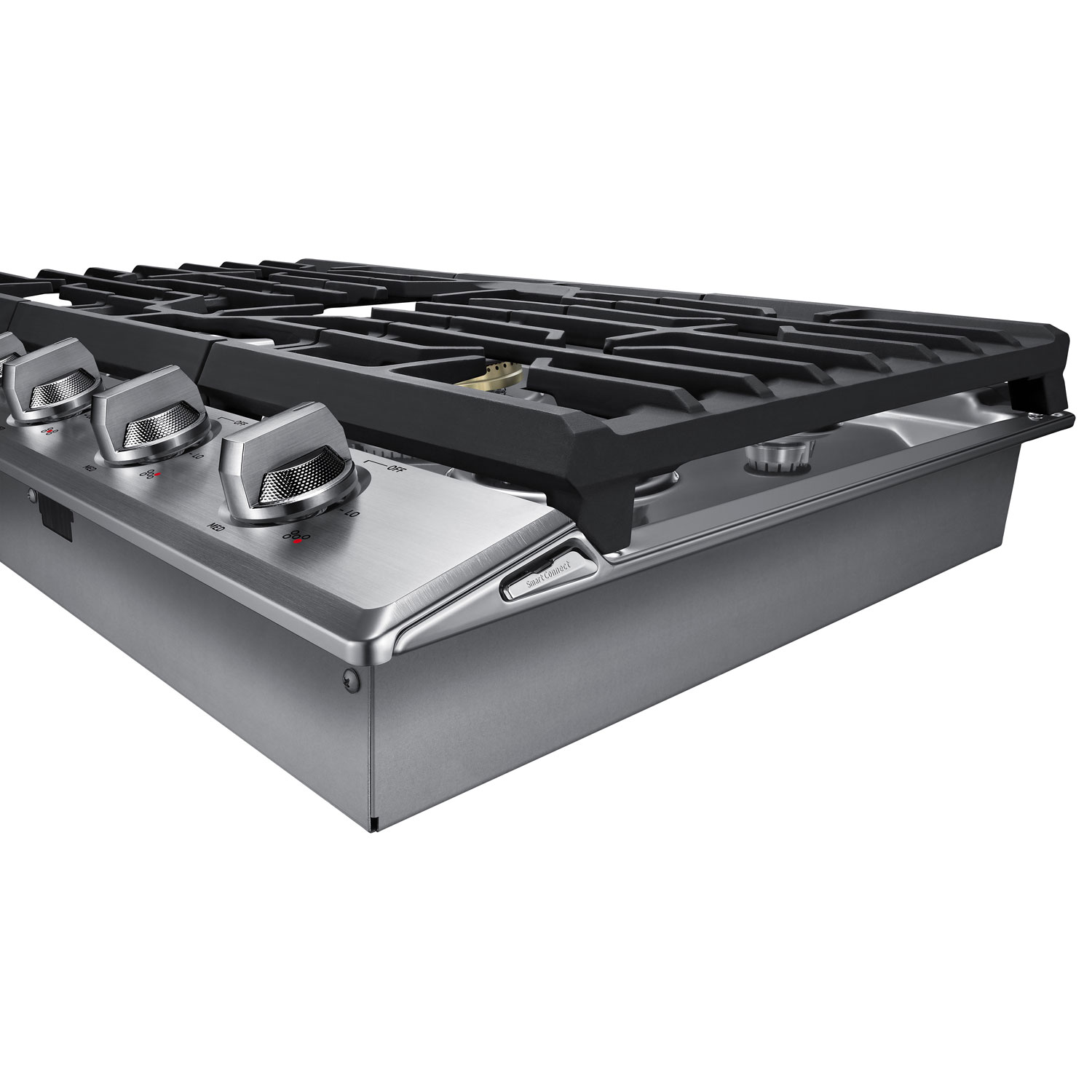 Surface de cuisson au gaz de 30 po à 5 brûleurs de Samsung - Acier inoxydable