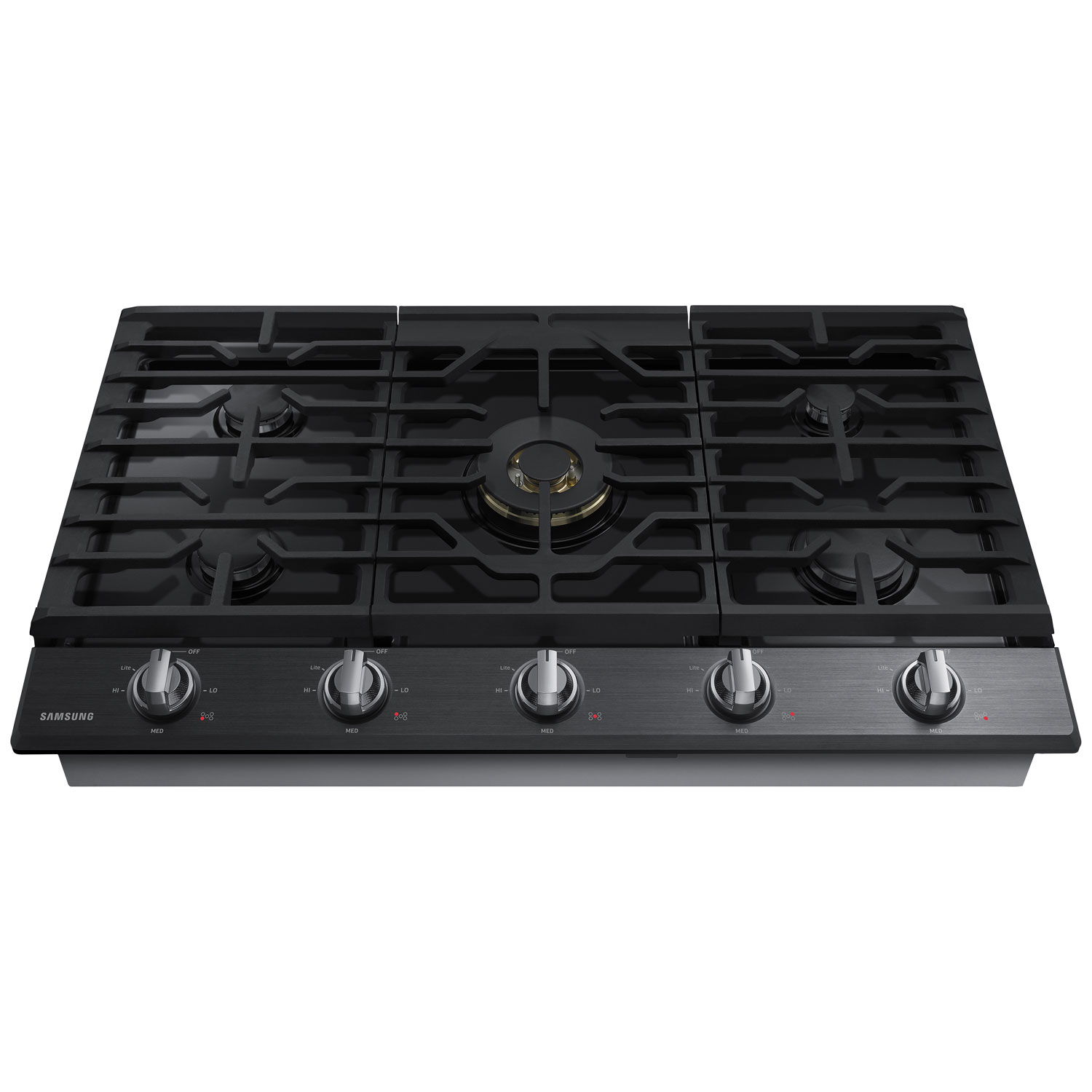 Samsung 36" 5-Burner Gas Cooktop - Stainless Steel