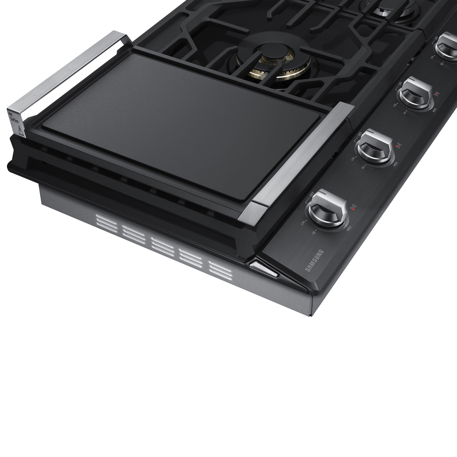 Samsung 36" 5-Burner Gas Cooktop - Stainless Steel