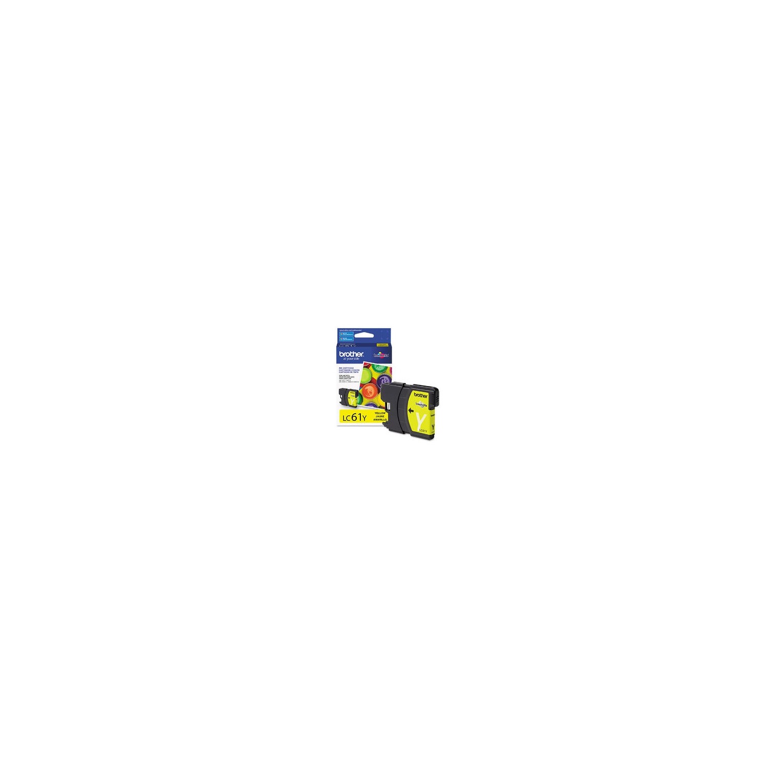Brother LC61Y Yellow Ink Cartridge For Brother MFC Printer
