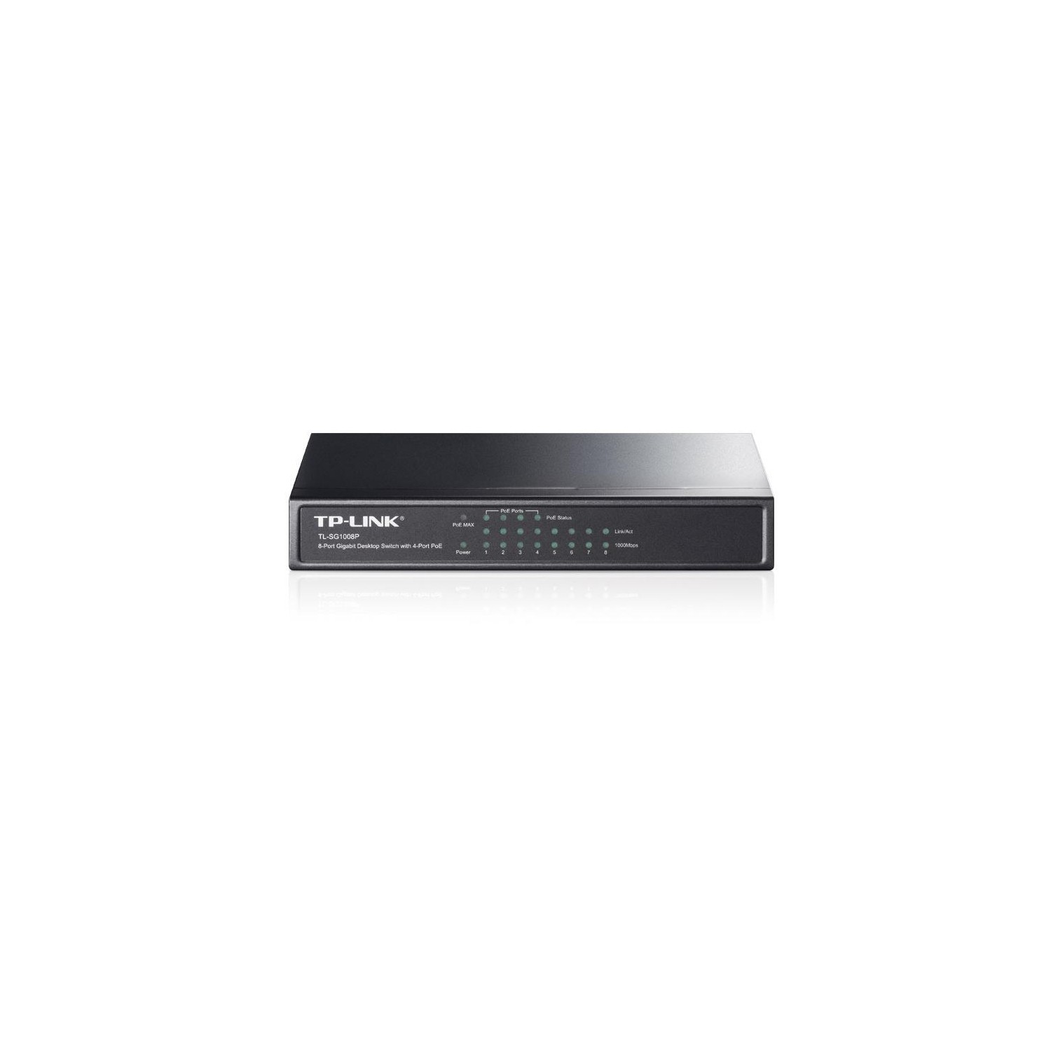 TP-Link TL-SG1008P 8-Port Gigabit Desktop Switch with 4-Port PoE