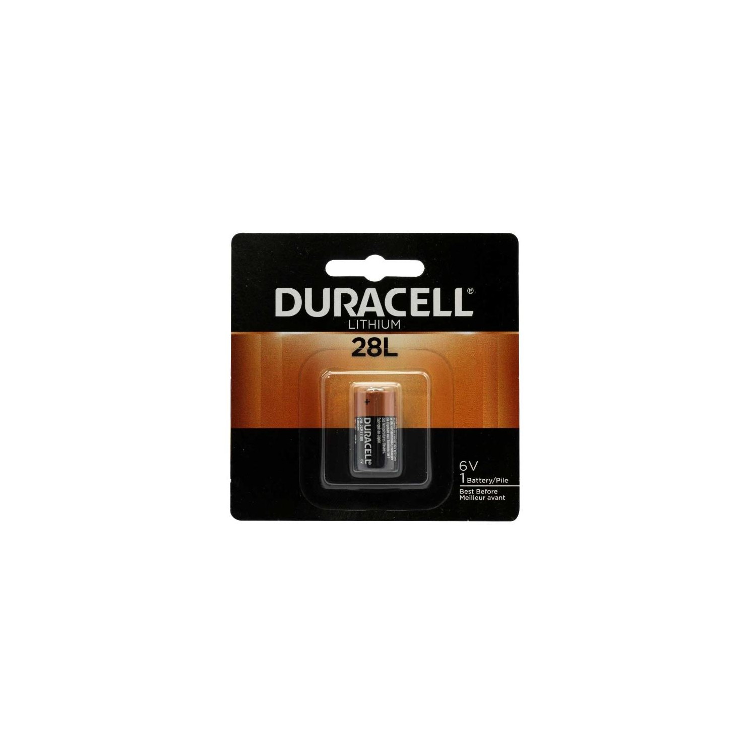 Paquet de 8 piles au lithium Duracell 28 V, 6 V