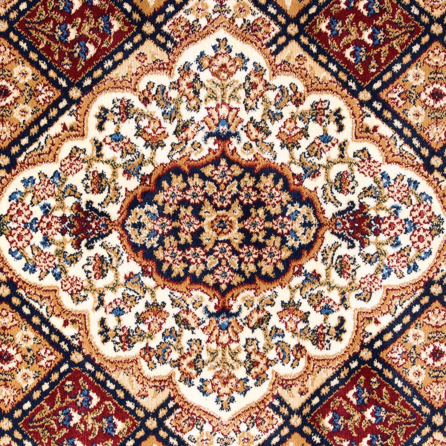 AG Home Kerman Mosaic 3'11" x 5'7" Area Rug - Navy