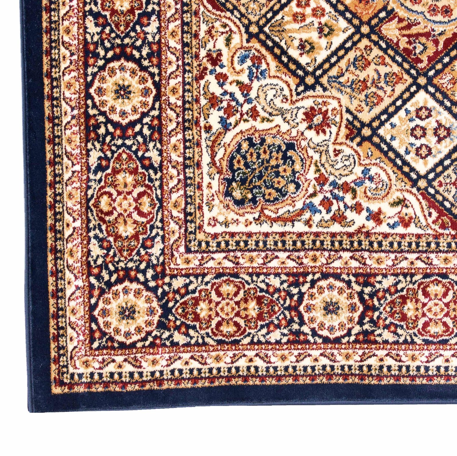 AG Home Kerman Mosaic 3'11" x 5'7" Area Rug - Navy