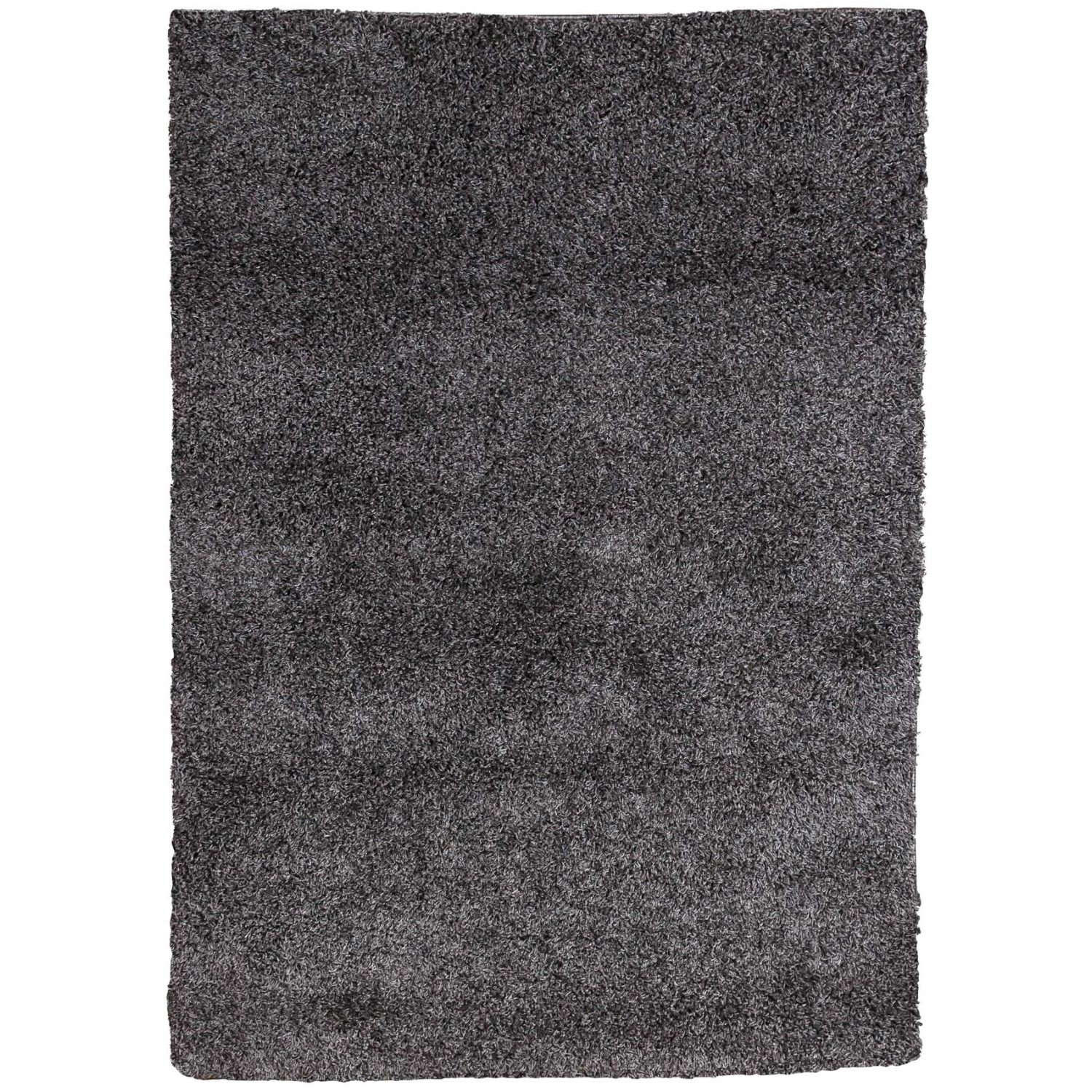 AG Home Victoria 3'11" x 5'7" Shag Area Rug - Charcoal