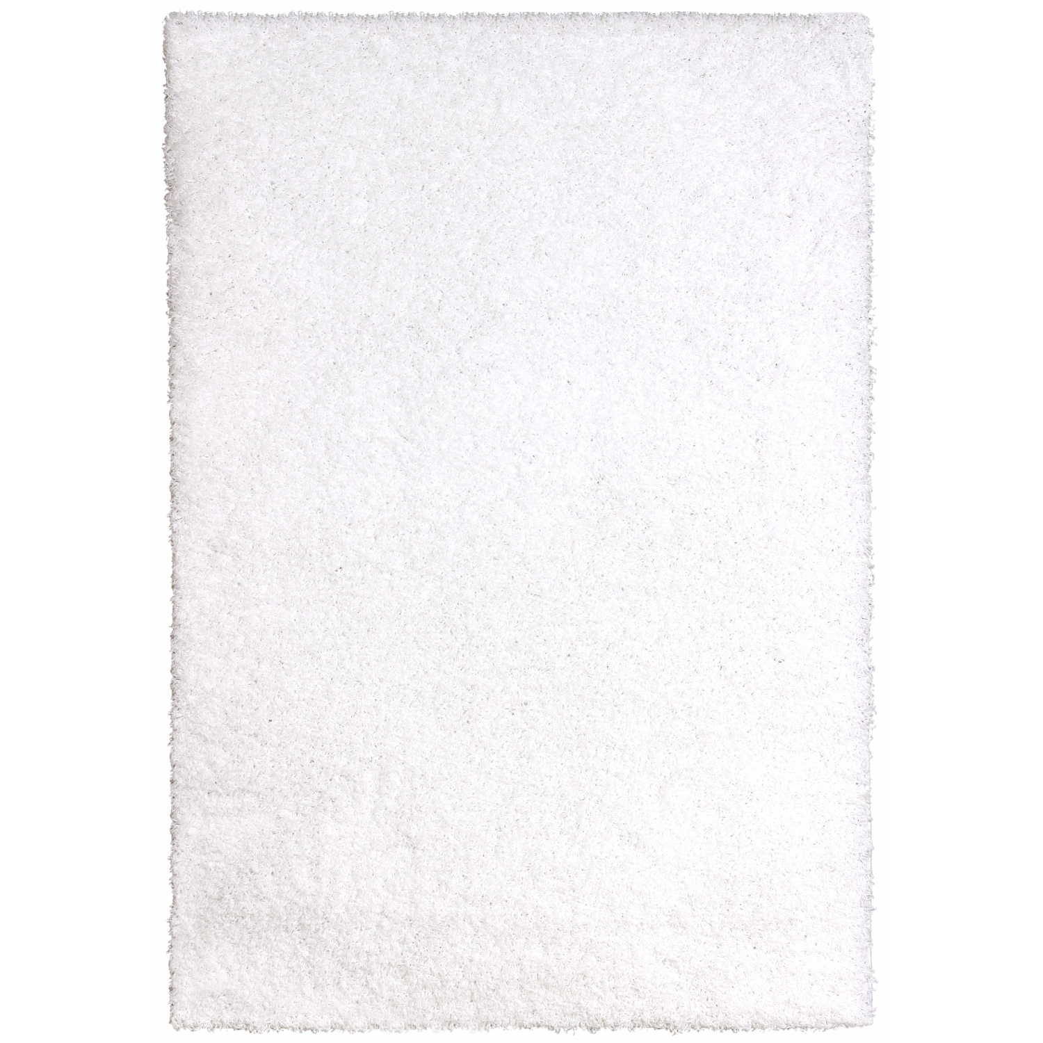 Tapis à poils longs de 6 pi 7 po x 9 pi 6 po Victoria d’AG Home - Blanc