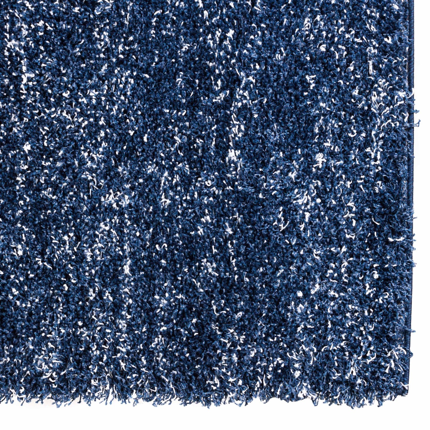 AG Home Victoria 2'7" x 4'9" Shag Area Rug - Navy