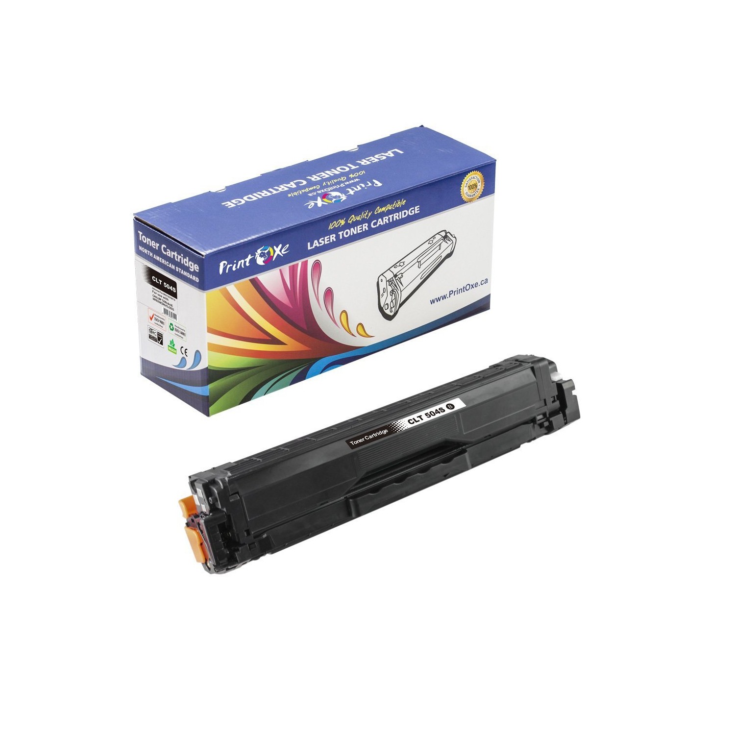 PrintOxe™ Compatible Black Toner for CLT-504S High Yield K504S/CLT504S/CLP415 for Samsung Printer Models: CLP-415, CLP-415N, C